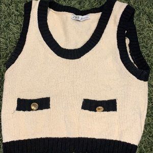 Zara sweater vest; worn once